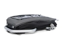 Croozer Kid Keeke 1 Mountain Grey 2in1 Fahrradanhänger & Buggy-Set -Baby Life Verkauf 08 121001523 croozer keeke 1 mountain grey gefaltet