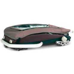 Croozer Kid Vaaya 1 Blossom Red 2in1 Fahrradanhänger & Buggy-Set -Baby Life Verkauf 121001122 croozer kid vayaa 1 blossom red gefaltet