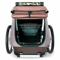 Croozer Kid Vaaya 1 Blossom Red 2in1 Fahrradanhänger & Buggy-Set -Baby Life Verkauf 121001122 croozer kid vayaa 1 blossom red kofferraum geoeffnet