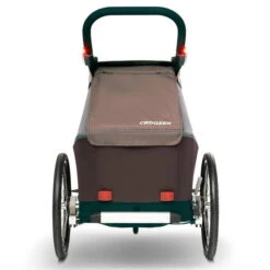 Croozer Kid Vaaya 1 Blossom Red 2in1 Fahrradanhänger & Buggy-Set -Baby Life Verkauf 121001122 croozer kid vayaa 1 blossom red rueckansicht