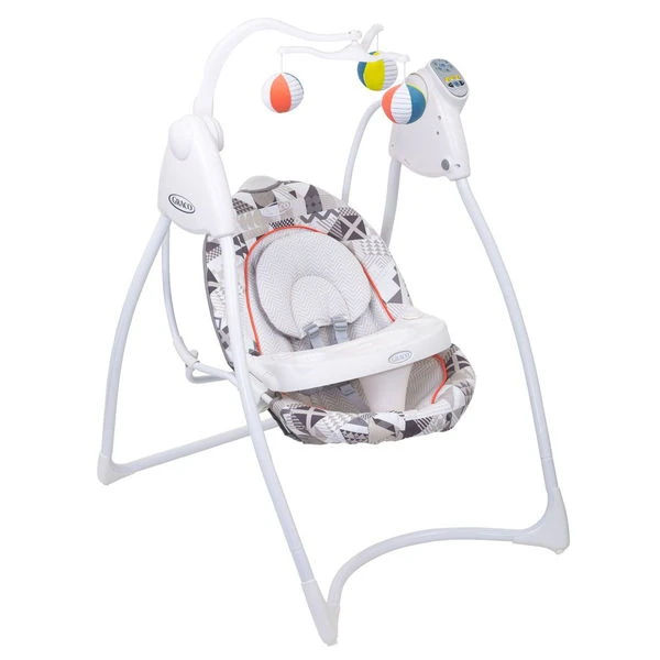 Graco Lovin Hug Schaukel Patchwork Grey 10 Musikvarianten Und 5 Naturgeräusche 1 Graco Lovin Hug Schaukel Patchwork Grey 10 Musikvarianten Und 5 Naturgeräusche