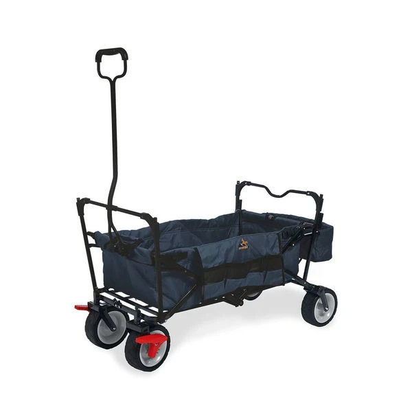 Pinolino Klappbollerwagen Paxi Dlx Comfort Mit Schiebegriff & Feststellbremse | Marineblau 3 Pinolino Klappbollerwagen Paxi Dlx Comfort Mit Schiebegriff & Feststellbremse | Marineblau – Bild 3