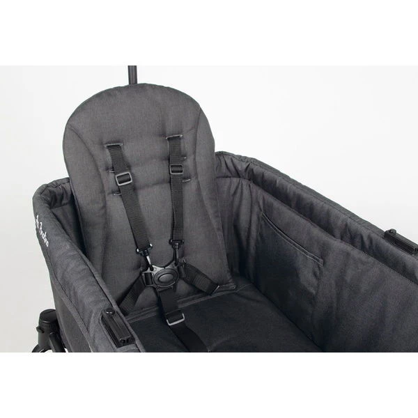 Pinolino Sitz Für Klappbollerwagen Cruiser Anthrazit Meliert | Praktischer Zweitsitz 1 Pinolino Sitz Für Klappbollerwagen Cruiser Anthrazit Meliert | Praktischer Zweitsitz