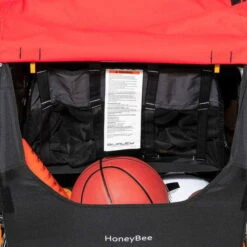 Burley Honey Bee Fahrradanhänger Rot 2-Sitzer Mit Buggy-Funktion -Baby Life Verkauf 3 2019 honey bee cargo