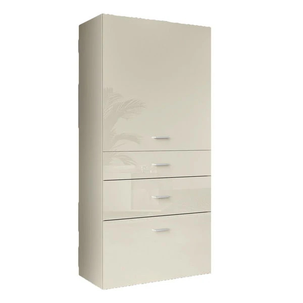 Now! No.14 By Hülsta Baukasten 8R 3 Schubladen 153,6x70x42 - Lack-seidengrau/Hochglanz-seidengrau 1 Now! No.14 By Hülsta Baukasten 8R 3 Schubladen 153,6x70x42 - Lack-seidengrau/Hochglanz-seidengrau