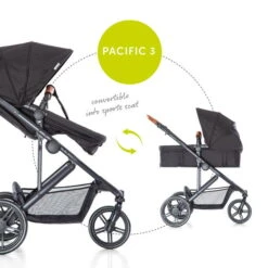 Hauck Pacific 3 Shop N Drive Kinderwagen Bundle -Baby Life Verkauf 4007923309162.pt04.pacific 3 shop n drive caviar