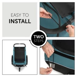 Hauck Bike Trailer Sunshade Sonnenschutz -Baby Life Verkauf 4007923550366.pt03.bike trailer sunshade black