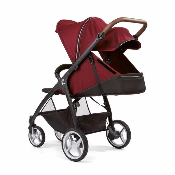 Gesslein Smiloo Happy+ Buggy Maroon Gestell Schwarz Mit Tabak Griff 2 Gesslein Smiloo Happy+ Buggy Maroon Gestell Schwarz Mit Tabak Griff – Bild 2