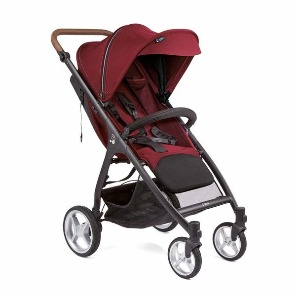 Gesslein Smiloo Happy+ Buggy Maroon Gestell Schwarz Mit Tabak Griff 1 Gesslein Smiloo Happy+ Buggy Maroon Gestell Schwarz Mit Tabak Griff
