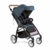 Gesslein Smiloo Happy+ Buggy Ocean Blue Gestell Schwarz Mit Tabak Griff