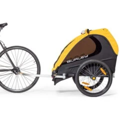 Burley Bee Fahrradanhänger Gelb 2-Sitzer -Baby Life Verkauf 5 2019 bee attached to bike