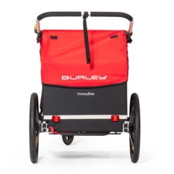 Burley Honey Bee Fahrradanhänger Rot 2-Sitzer Mit Buggy-Funktion -Baby Life Verkauf 5 2019 honey bee rear