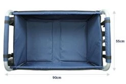 Beachtrekker LiFe Bollerwagen Schwarz Stabil Und Leicht Inkl. Feststellbremse -Baby Life Verkauf beachtrekker life info abmessungen innen 4