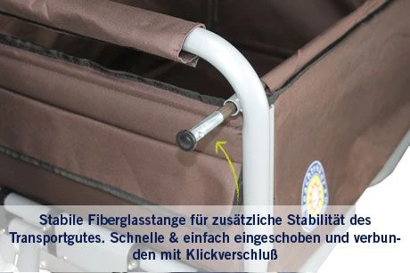 Beachtrekker LiFe Bollerwagen Blau Stabil Und Leicht Inkl. Feststellbremse 8 Beachtrekker LiFe Bollerwagen Blau Stabil Und Leicht Inkl. Feststellbremse – Bild 8