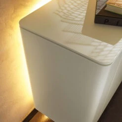 Hülsta Gentis 4R Sideboard - Lack-Ausführung 211,2 Cm Breit - 3 Schubladen -Baby Life Verkauf beleuchtung detail 2 1