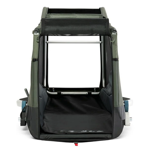 Croozer Dog Mikke Moss Green Fahrradanhänger Für Große Hunde Geeignet 2 Croozer Dog Mikke Moss Green Fahrradanhänger Für Große Hunde Geeignet – Bild 2