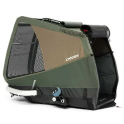 Croozer Dog Mikke Moss Green Fahrradanhänger Für Große Hunde Geeignet 6 Croozer Dog Mikke Moss Green Fahrradanhänger Für Große Hunde Geeignet -Baby Life Verkauf croozer dog mikke moss green 2022 box side