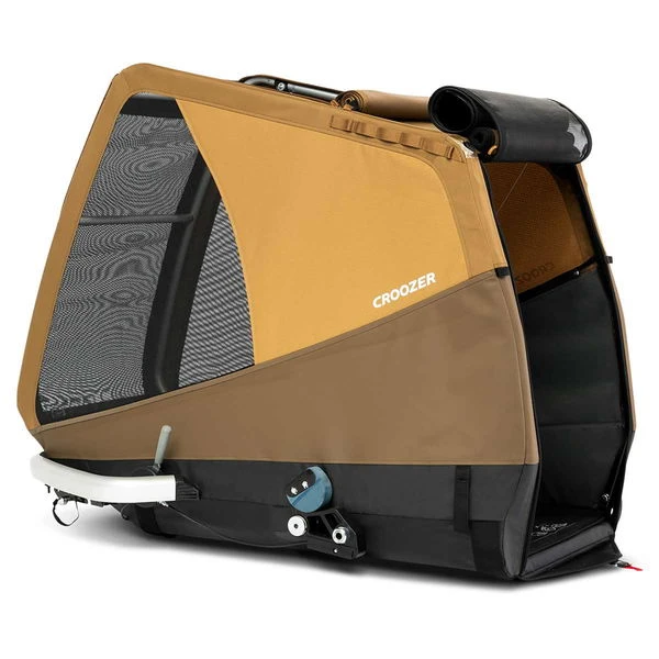 Croozer Dog Tammo Sundown Yellow Fahrradanhänger Für Sehr Große Hunde Geeignet 3 Croozer Dog Tammo Sundown Yellow Fahrradanhänger Für Sehr Große Hunde Geeignet – Bild 3