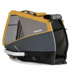 Croozer Dog Peppa Pineapple Yellow Fahrradanhänger Für Mittelgroße Hunde Geeignet -Baby Life Verkauf croozer dog peppa 2020 box side web 1