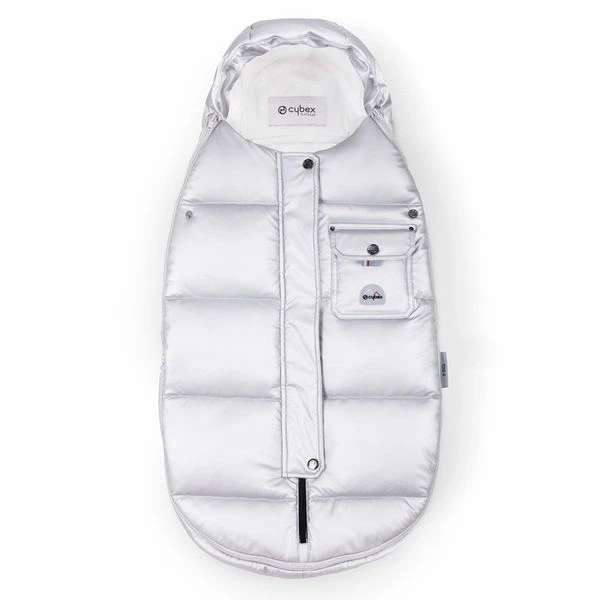CYBEX Platinum Winter Fußsack Mini Arctic Silver Passend Für Cloud Z I-Size 3 CYBEX Platinum Winter Fußsack Mini Arctic Silver Passend Für Cloud Z I-Size – Bild 3