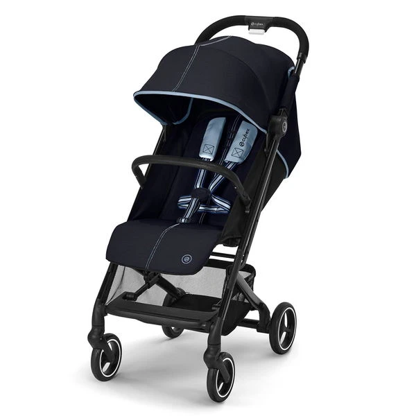 CYBEX Beezy Buggy Ocean Blue Gestell In Black 1 CYBEX Beezy Buggy Ocean Blue Gestell In Black