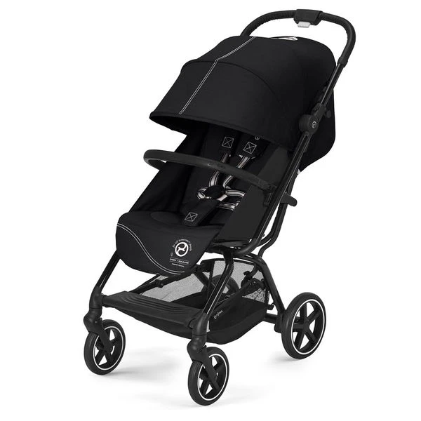 CYBEX Eezy S+2 Buggy Moon Black Gestell In Black | Mit All-Terrain Rädern 1 CYBEX Eezy S+2 Buggy Moon Black Gestell In Black | Mit All-Terrain Rädern
