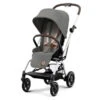 CYBEX Eezy S Twist+2 Buggy Lava Grey Gestell Silver | Mit All-Terrain Rädern