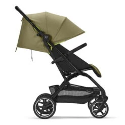 CYBEX Eezy S+2 Buggy Nature Green Gestell In Black | Mit All-Terrain Rädern -Baby Life Verkauf cyb 22 int y270 eezys 2 blk nagr