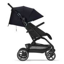CYBEX Eezy S+2 Buggy Ocean Blue Gestell In Black | Mit All-Terrain Rädern -Baby Life Verkauf cyb 22 int y270 eezys 2 blk ocbl