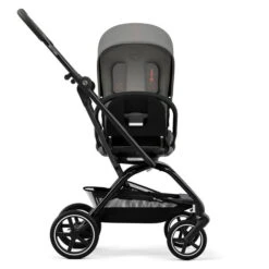 CYBEX Eezy S Twist+2 Buggy Lava Grey Gestell Black | Mit All-Terrain Rädern -Baby Life Verkauf cyb 22 int y270 eezystwist 2 blk lagr rotation