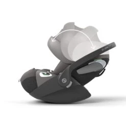 CYBEX Cloud T I-Size Mirage Grey Babyschale 14 CYBEX Cloud T I-Size Mirage Grey Babyschale -Baby Life Verkauf cyb 23 eu y090 cloudt migr canopy steps print medium