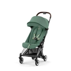 CYBEX Coya Chrome Dark Brown Leaf Green -Baby Life Verkauf cyb 23 int y045 coya legr chbr sunvisor