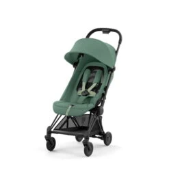CYBEX Coya Chrome Matt Black Leaf Green -Baby Life Verkauf cyb 23 int y045 coya legr mabl withoutinlay