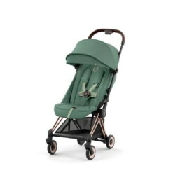 CYBEX Coya Rosegold Leaf Green -Baby Life Verkauf cyb 23 int y045 coya legr rogo sunvisor