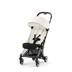 CYBEX Coya Chrome Dark Brown Off White -Baby Life Verkauf cyb 23 int y045 coya ofwh chbr sunvisor
