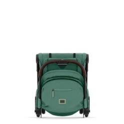 CYBEX Coya Chrome Dark Brown Leaf Green -Baby Life Verkauf cyb 23 int y180 coya legr chbr fold