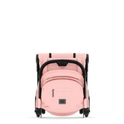 CYBEX Coya Chrome Matt Black Peach Pink 13 CYBEX Coya Chrome Matt Black Peach Pink -Baby Life Verkauf cyb 23 int y180 coya pcpi mabl fold