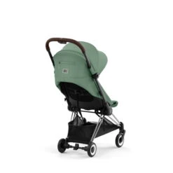 CYBEX Coya Chrome Dark Brown Leaf Green -Baby Life Verkauf cyb 23 int y225 coya chbr legr