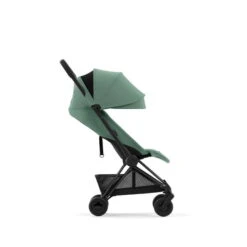 CYBEX Coya Chrome Matt Black Leaf Green -Baby Life Verkauf cyb 23 int y270 coya legr mabl canopy