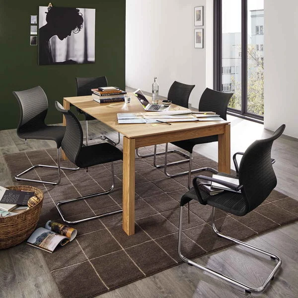 Now! By Hülsta Esstisch ET 20 Gestell Holz Verschiedene Ausführungen 2 Now! By Hülsta Esstisch ET 20 Gestell Holz Verschiedene Ausführungen – Bild 2