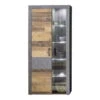 Trendteam Indy Vitrine Old Wood / Graphit Grau