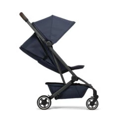 Joolz Aer+ Navy Blue Buggy Inkl. Transporttasche -Baby Life Verkauf joolz aer seat 2nd position side view navy blue