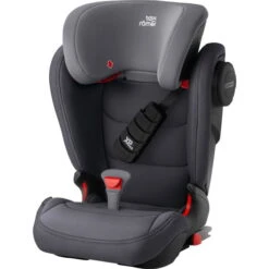 Britax Römer Kidfix III S Storm Grey Kindersitz Gruppe 2-3 (15-36 Kg) -Baby Life Verkauf kidfix iii s stormgrey 02 xppadrighttoleft 2019 3