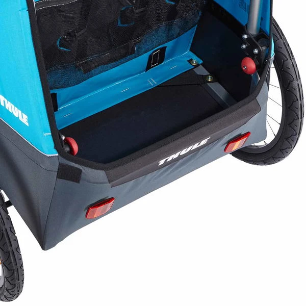 Thule Coaster XT Kinderanhänger Blue Umbaubar Zum Fahrradanhänger Und Kinderwagen 3 Thule Coaster XT Kinderanhänger Blue Umbaubar Zum Fahrradanhänger Und Kinderwagen – Bild 3