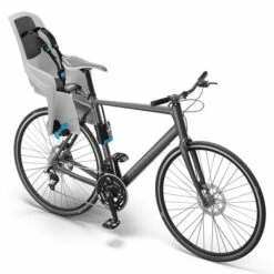 Thule RideAlong Lite Fahrradkindersitz Hellgrau Die Sichere Transportmöglichkeit -Baby Life Verkauf large thule ridealonglite lightgray onbike iso 100110