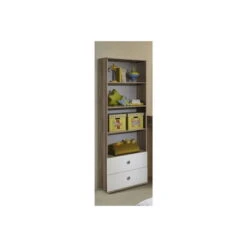 Ticaa Milu II Babyzimmer 4-teilig Sonoma-weiß -Baby Life Verkauf milu ii standregal gr 1