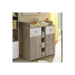 Ticaa Milu II Babyzimmer 4-teilig Sonoma-weiß -Baby Life Verkauf milu ii wickelkommode gr 1