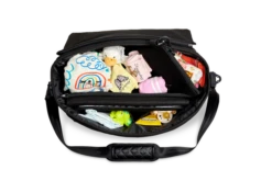 Moon Premium Wickeltasche Black Mit Wickelauflage, Geldtasche & Befestigungssystem -Baby Life Verkauf moon k23 messengerbag black 0528
