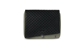 Moon Premium Wickeltasche Moss Green Mit Wickelauflage, Geldtasche & Befestigungssystem