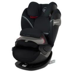 CYBEX Pallas S-Fix Kindersitz Deep Black Gruppe 1,2,3